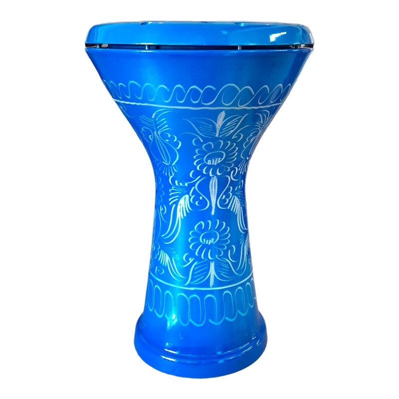 Vatan 3029-M Σκαλιστό τουμπελέκι Darbuka Μπλε Vatan 3029-M Σκαλιστό τουμπελέκι Darbuka Μπλε