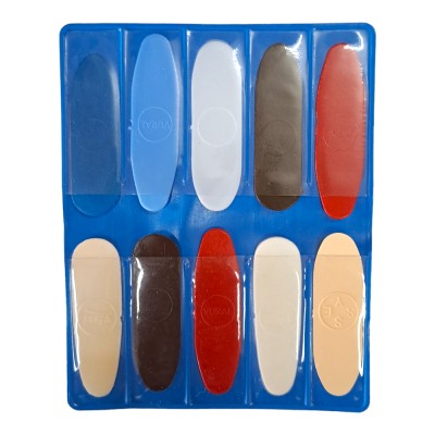 10 slot Pick holder for Tambura - Saz Blue