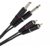 Plugger RCA-Jack, Καλώδιο οργάνου 3m