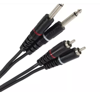 Plugger RCA-Jack, Καλώδιο οργάνου 3m