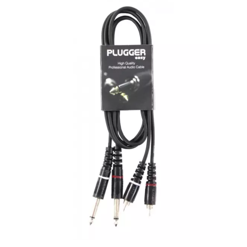 Plugger RCA-Jack, Καλώδιο οργάνου 3m
