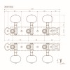 Classical Guitar Machine Heads Gotoh 35G450