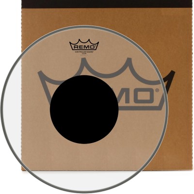 REMO Controlled Sound Clear 22" Black Dot