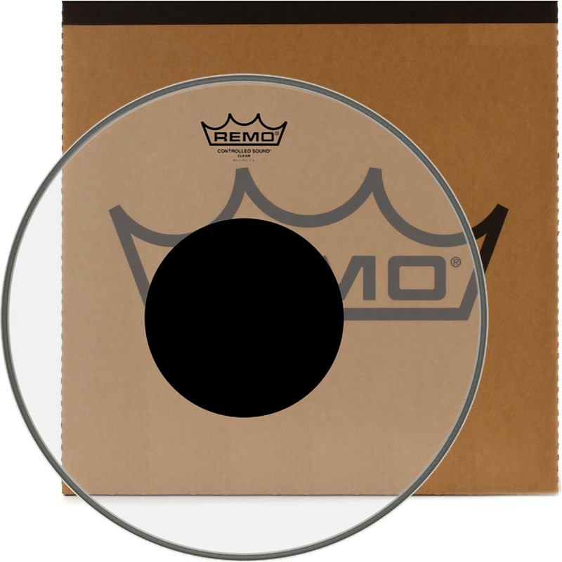 REMO Controlled Sound Clear 22 Black Dot REMO Controlled Sound Clear 22 Black Dot