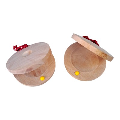 Wooden castaniets