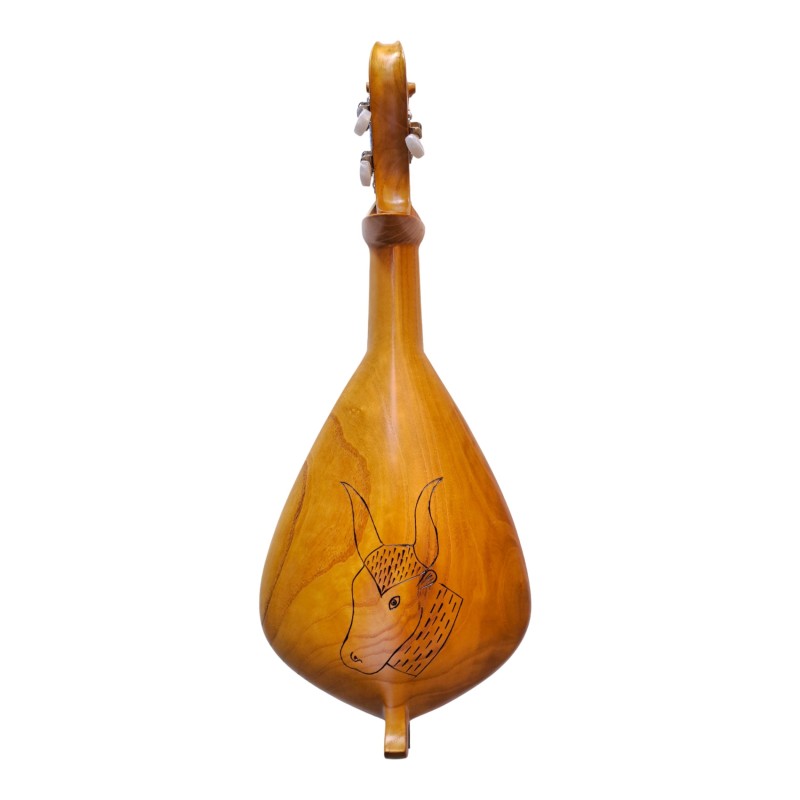 Cretan lyra Mulberry Set with bow and carrying bag