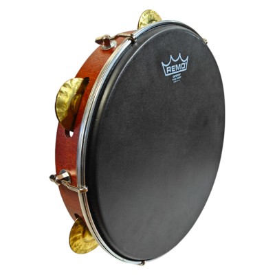 Epirus Def (tambourine) 13'' Black suede
