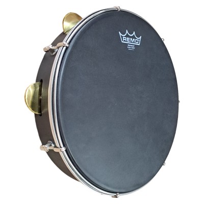 Epirus Def (tambourine) 13'' FD Emperor Black Suede