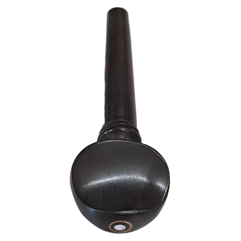 Tuning Peg for Violin and Lyra - Ebony parician eye 8 cm