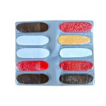 10 slot Pick holder for Tambura - Saz Grey