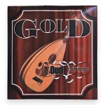Gold Oud strings set - Turkish tuning Medium tension