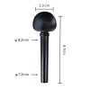 Tuning Peg for Violin and Lyra - Ebony