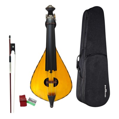 Cretan lyra standard plus  with bow, gig-bag, rosin