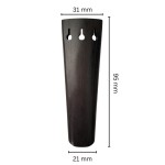Ebony Tailpiece for lyra