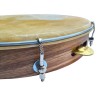 Epirus Def (tambourine) 13'' with natural skin wallnut