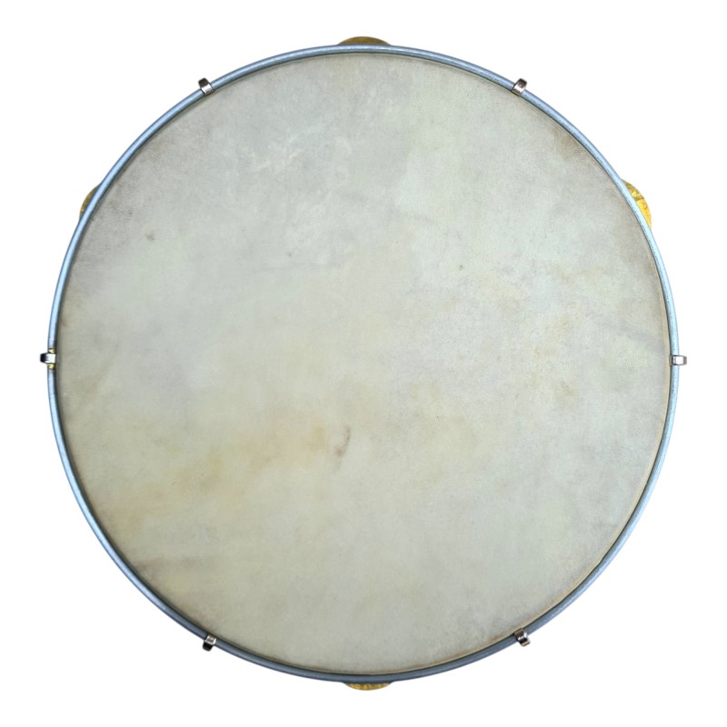 Epirus Def (tambourine) 12'' with natural skin wallnut