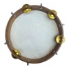 Epirus Def (tambourine) 12'' with natural skin wallnut