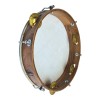 Epirus Def (tambourine) 12'' with natural skin wallnut