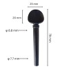 Ebony Tuning Peg Parisian eye 9mm