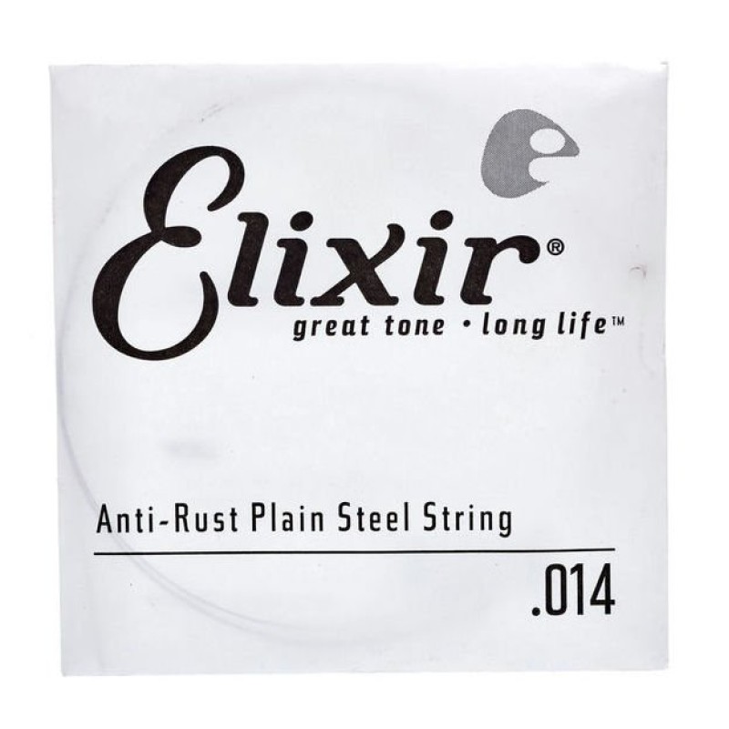 Elixir 014 plain steel